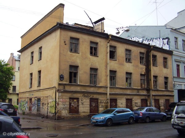 Заброшенный дом на 4-й Советской улице, 9, Санкт-Петербург
